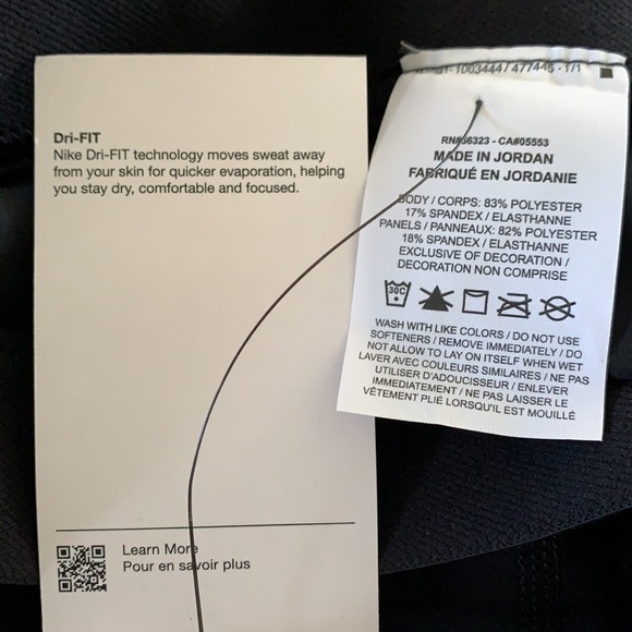 Nike Pro 365 New With Tags Women's High-Rise 7/8 Leggings Size Small - Picture 6 of 12